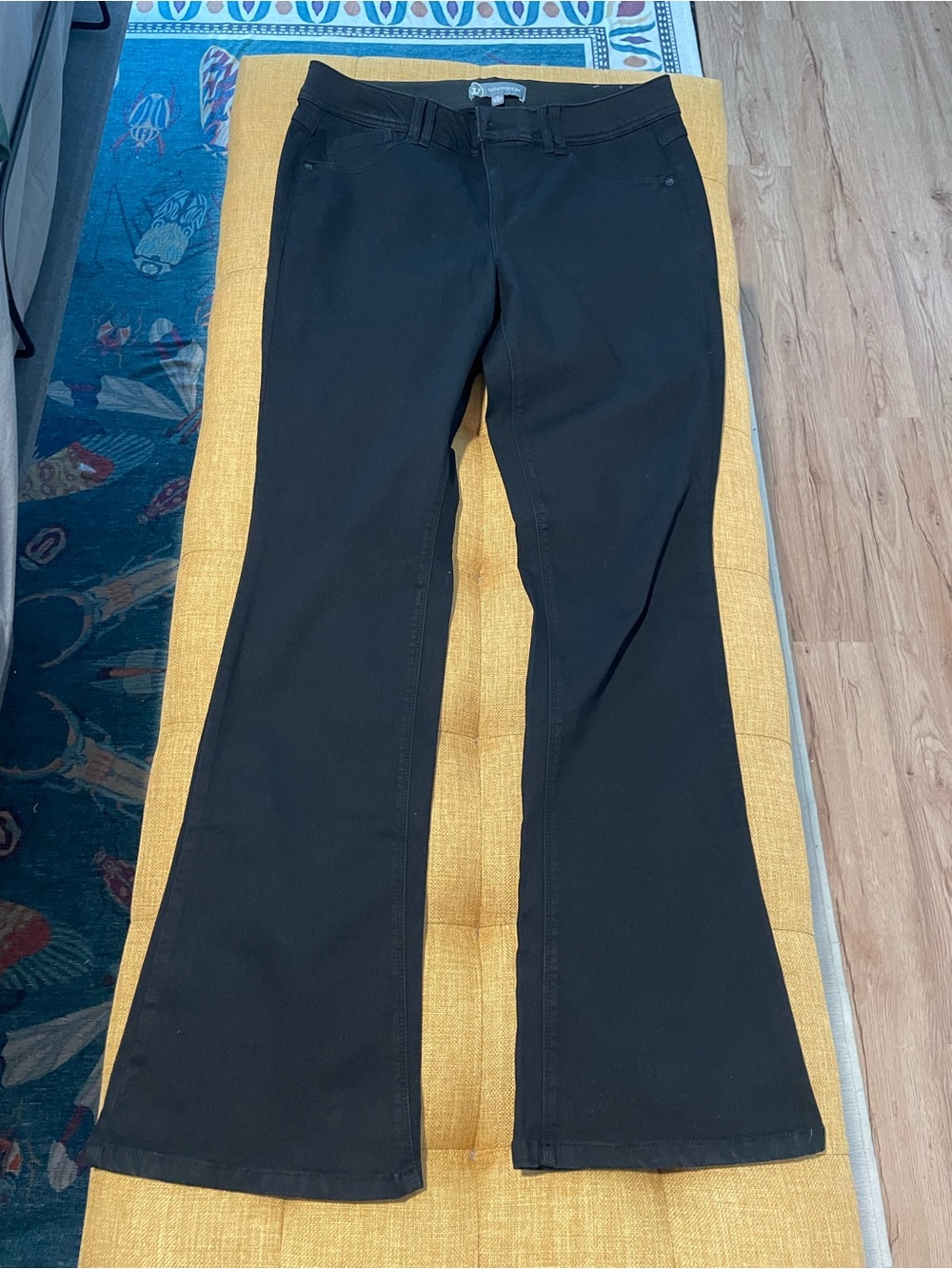 Wit & Wisdom Black Bootcut Jeans Ab-Solution Size 8 NWOT